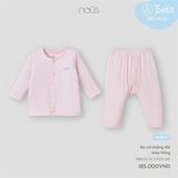 Bộ cài thẳng dài màu hồng Nous