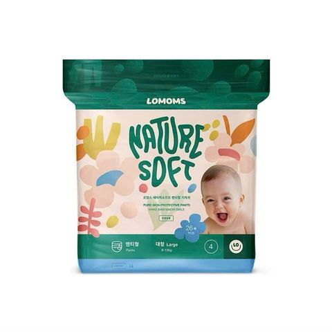 Bỉm tã quần đêm ngày Lomoms Premium Nature Soft