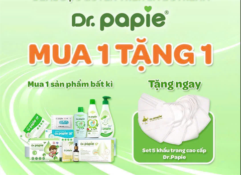 Khẩu trang Dr.papie