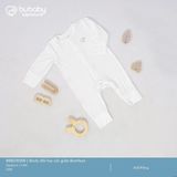 Body dài tay cài giữa Bambus Bubaby