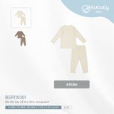 Bộ dài tay cổ trụ Siro Jacquard 110301 Bubaby