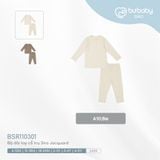 Bộ dài tay cổ trụ Siro Jacquard 110301 Bubaby