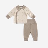 Bộ dài tay Bubaby cài chéo cổ Peter Pan Gami BBB1108PP.M13E92