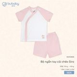 Bộ ngắn tay cài chéo Siro Bubaby