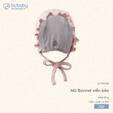 Mũ Bonnet viền bèo Bubaby