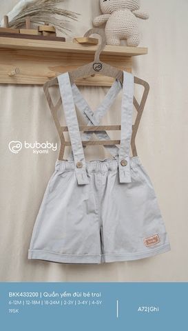 Quần yếm đùi bé trai BKK433200.03YA12