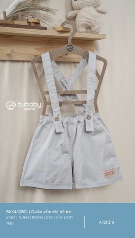 Quần yếm đùi bé trai BKK433200.03YA12
