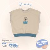 Áo gile cài vai Bubaby BCT390100.03YA10