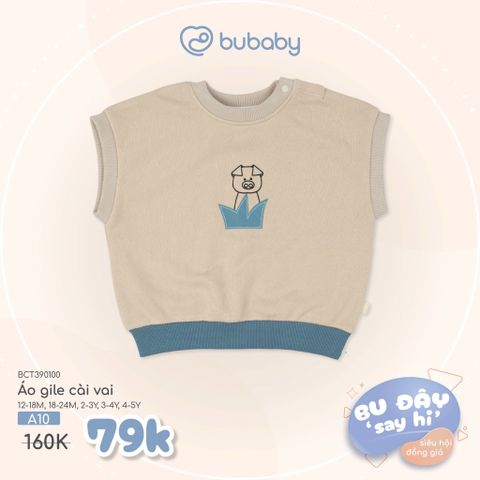 Áo gile cài vai Bubaby BCT390100.03YA10