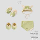 Set phụ kiện 4 món màu xanh lá Nous