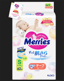 Bỉm tã dán tiêu chuẩn NK Merries