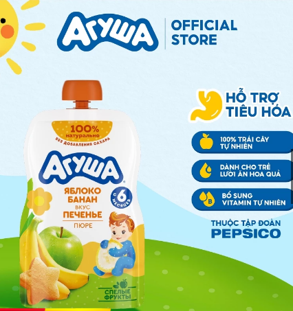 Trái cây nghiền Agusha