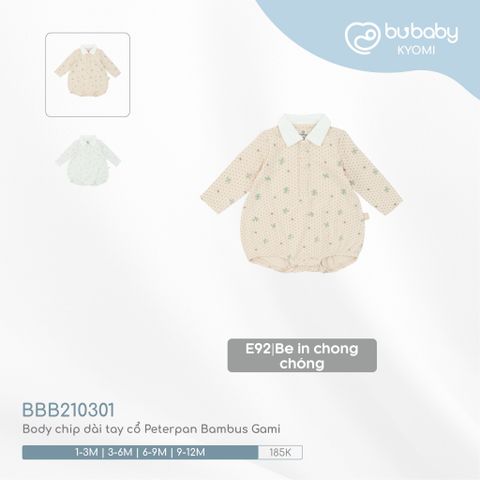 Body chip dài tay cổ Peterpan Bambus Gami Bubaby BBB210301.06ME92