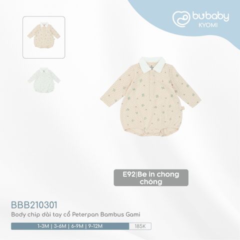 Body chip dài tay cổ Peterpan Bambus Gami Bubaby BBB210301.06ME92