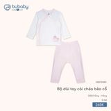 Bộ dài tay cài chéo bèo cổ Bubaby