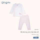 Bộ dài tay cài chéo bèo cổ Bubaby