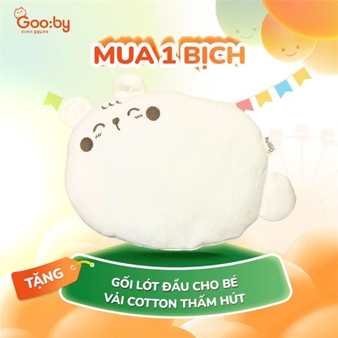 Gối lót đầu cotton Gooby