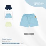 Quần đùi Winie 430000 Bubaby xanh pastel C33 12-18m BWI430000.18MC33