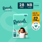 Bỉm tã dán Mini Rascals