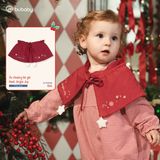 Áo choàng bé gái Jingle Joy Bubaby