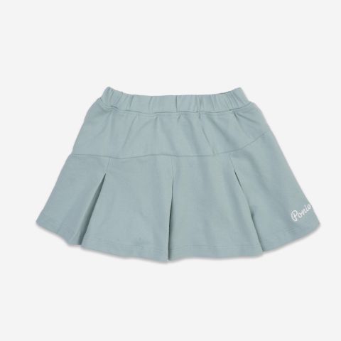 Chân váy ngắn xếp ly Ponie 531801 Bubaby Xanh ghi A51 3-4y BPN531801.04YA51