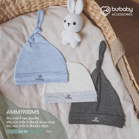 Set 3 mũ M5 Bubaby