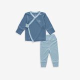 Bộ dài tay cài chéo Bambus Iconic 2 Bubaby