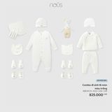 Combo đi sinh 16 món màu trắng Nous