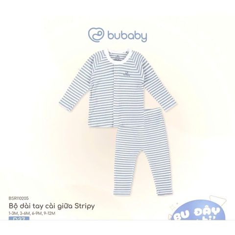 Bộ dài tay cài giữa Bubaby BSR110205.M13D37