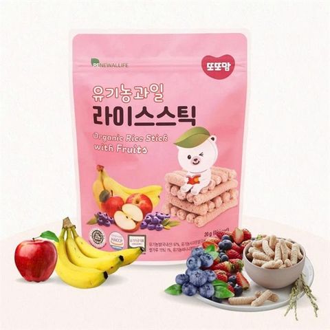 Bánh gạo hữu cơ Ddoddomam