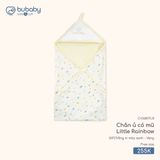 Chăn ủ có mũ Little Rainbow Bubaby