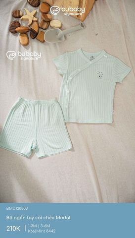 Bộ ngắn tay cài chéo Bubaby