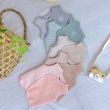 Áo gile Hrnee cài chéo trần bông - Hồng pastel - 0-3m