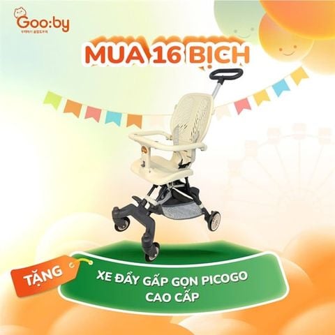Xe đẩy cao cấp gấp gọn PICOGO Gooby