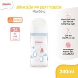 Bình sữa PP softouch baby-friendly world Pigeon