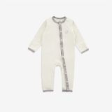 Body dài tay cài chéo Siro 210801 Bubaby Kem A08 Newborn