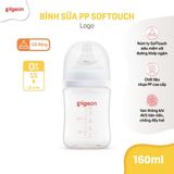 Bình sữa PP softouch baby-friendly world Pigeon