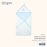 Chăn ủ có mũ Little Rainbow Bubaby