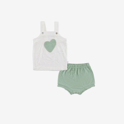 Bộ hai dây quần đùi bé gái Gami Bubaby BBB153101.18MA10