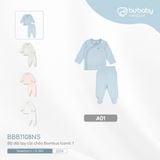 Bộ dài tay cài chéo Bambus Iconic 1 Bubaby BBB1108NS.03MA01