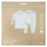 Bộ dài tay cúc chéo Chaang Music - Xanh - 3-6m