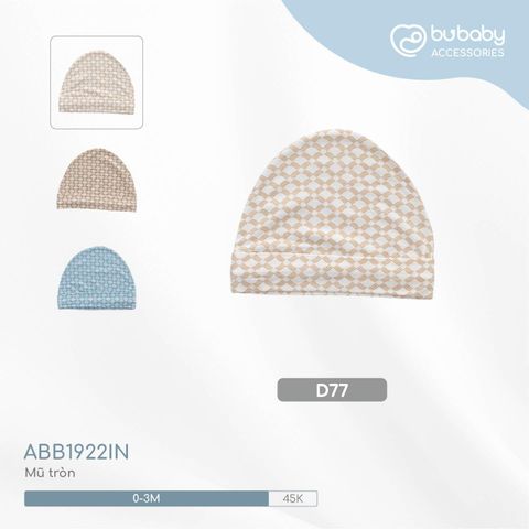 Mũ tròn Bambus Bubaby ABB1922IN.03MD77