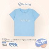 Áo ngắn tay cổ tròn Bamco Iconic 1 Bubaby BBC330405.18MD60