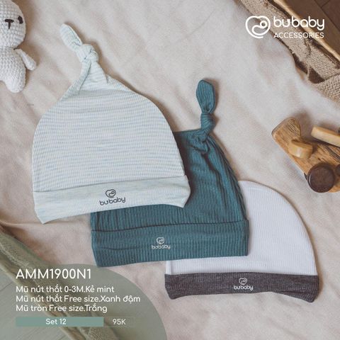 Set 3 mũ N1 Bubaby