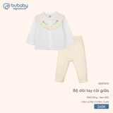 Bộ dài tay cài giữa Bubaby