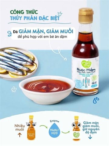 Nước mắm giảm muối Mămmy