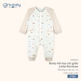 Body dài tay cài giữa Little Rainbow Bubaby