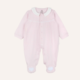Body dài tay cài giữa cổ Peter Pan Bubaby