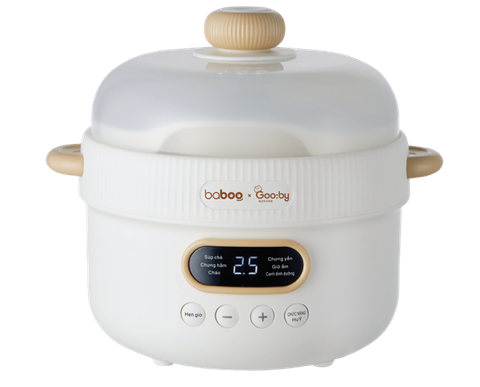 Nồi nấu cháo chậm Baboo Gooby