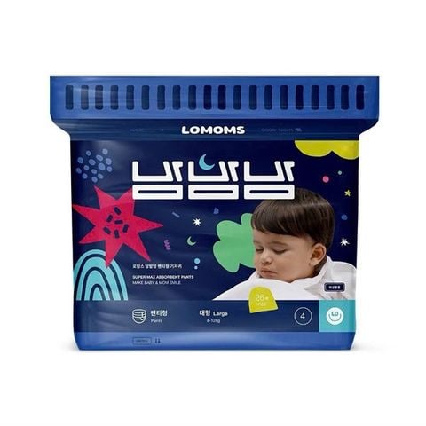 Bỉm tã quần đêm Lomoms BamBamBam